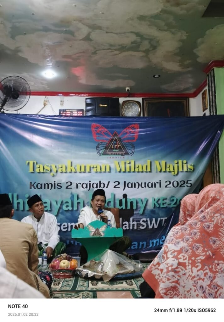 Video  tasyakuran milad yayasan Alhidayah laaduny yang ke 20 tahun 2 Rajab / 2 Januari 2025