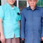 Foto guru besar yayasan Alhidayah laaduny ustadz Didi suhardiman bersama K.H Muntasir bin Muhammad nur (Abah bumi ayu)