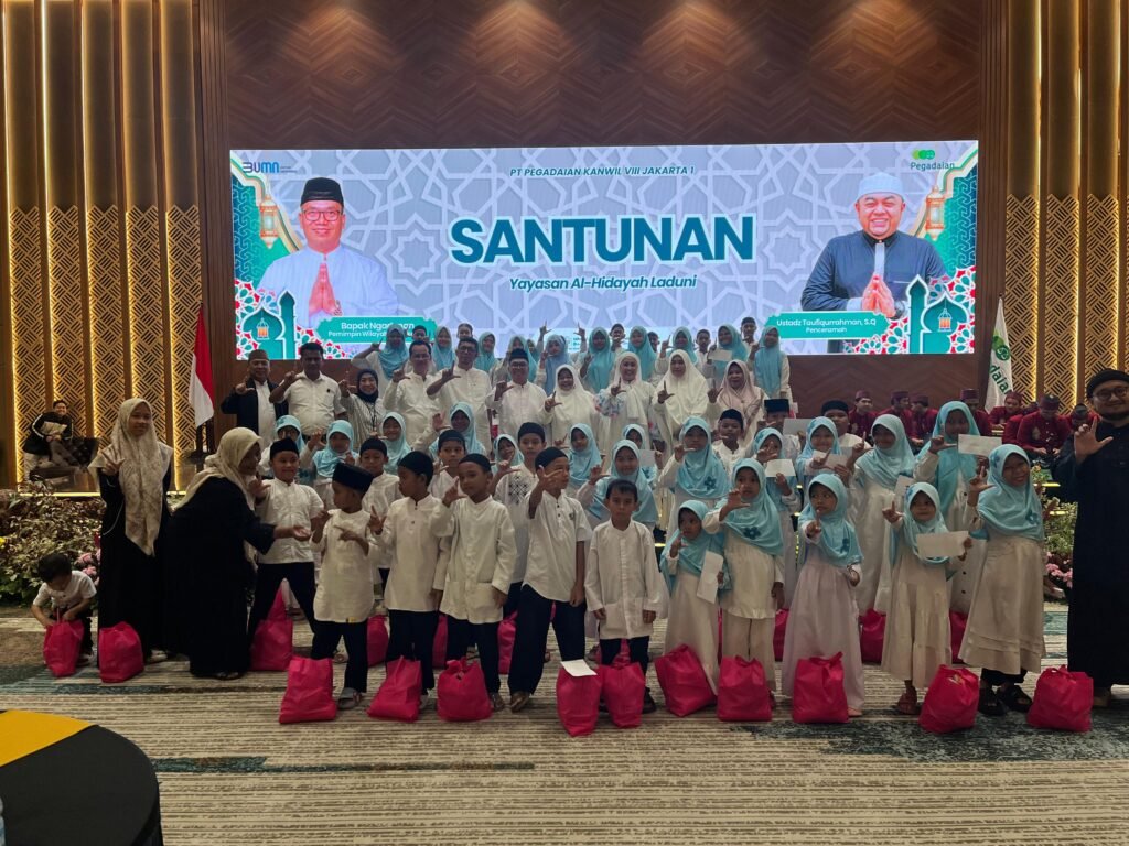 Video kegiatan santunan donatur PT pegadaian